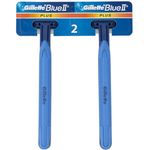 Gillette Blue II Plus Razors 2 Pieces