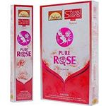 Parimal Sacred Scents Natural Pure Rose Incense Sticks Box 6 Packs Of 28g