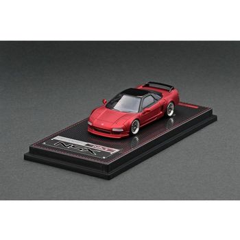 Ignition Model Honda NSX NA1 Matte Red Metallic Diecast Car