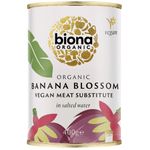 Biona Organic Banana Blossom Vegan Meat Substitute in Salted Water 400g