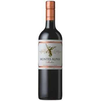 Andes Montes Alpha Malbec 750ml Gift Pack