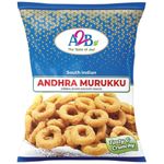 A2B Andhra Murukku South Indian Snack Cereal And Pulses Based Savoury 200g