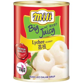 Mili Fruits In Heavy Syrup Lychee 565g