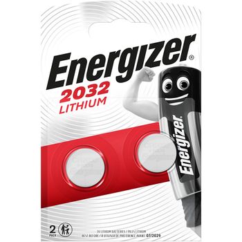 Energizer Lithium Coin 2032 Batteries 2 Pack