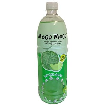 Mogu Mogu Melon Flavoured Drink with Nata de Coco 1l