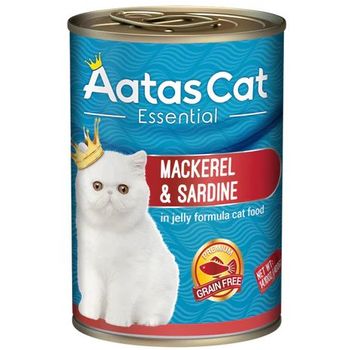 Aatas Cat Essential Mackerel And Sardine In Jelly Formula 400g