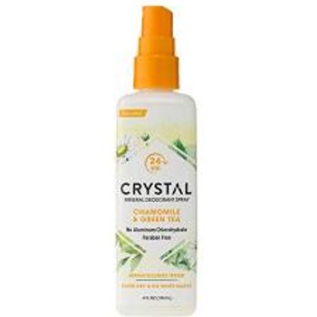 Crystal Essence Mineral Deodorant Spray Chamomile & Green Tea 118ml