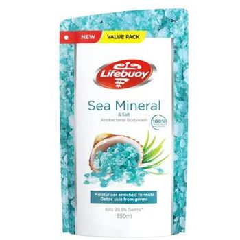 Lifebuoy Body Wash Sea Mineral Refill 850ml