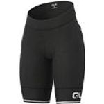 Ale Cycling Solid Blend Lady Shorts W4h Shammy x-small Black