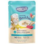 Moochie Cat Creamy Broths Tuna And Green Lipped Mussel 40g