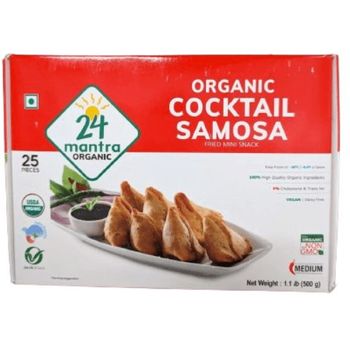 24 Mantra Organic Cocktail Samosa 500g