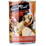 Fussie Cat Canned Food Sardine & Mackerel 400g