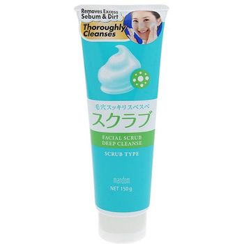 Mandom Facial Scrub Deep Cleanser 150g