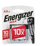 Energizer Max 15v Aa Alkaline Battery 4pcs Pack