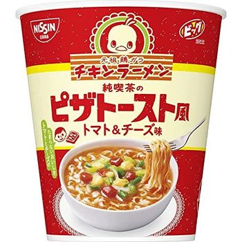 Nissin Chicken Ramen Big Cup Jun Kissa Pizza Toast Style 91g