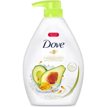 Dove Go Fresh Avocado Scent Shower Gel 1l