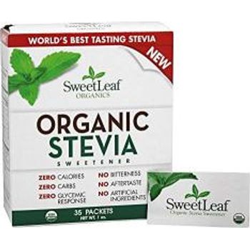 SweetLeaf Stevia Sweetener Organic 35 Count