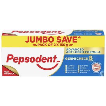 Pepsodent Germicheck ActionTp 2x 150g