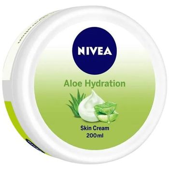 Nivea Aloe Hydration Skin Cream, With Aloe Vera Juice Powder 200ml