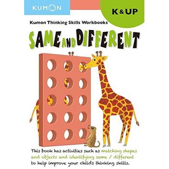 Kumon Thinking Skills Workbooks K Same And Different