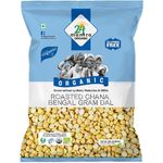 24 Mantra Organic Roasted Chana Dal Bengal 500g