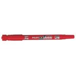 Pilot Twin Permanent Marker Scatm Red