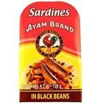 Ayam Brand Sardines In Blackbean Sauce 120g