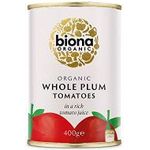 Biona Organic Whole Plum Peeled Tomatoes 400g