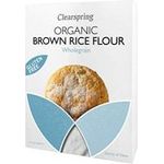 Clearspring Gluten free Organic Brown Rice Flour 375g