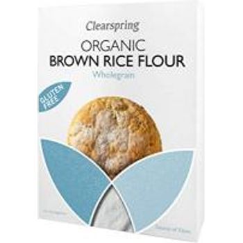 Clearspring Gluten free Organic Brown Rice Flour 375g