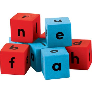 Teacher Created Resources Foam Alphabet Dice Lower Case Set Of 20 Pieces