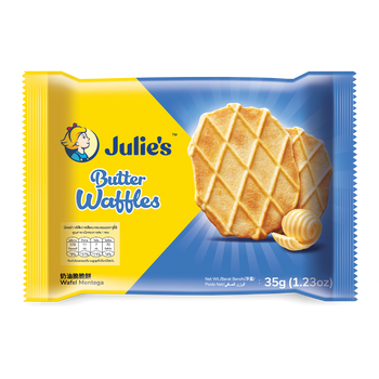 Julie's Butter Waffles 35g