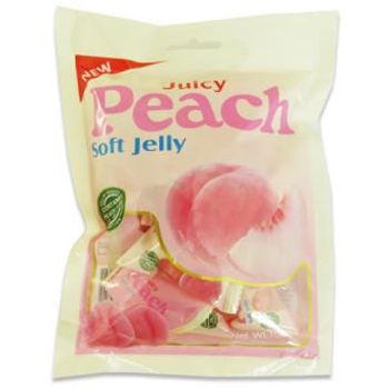 Juicy Peach Soft Jelly 100g