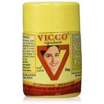 Vicco Vajradanti Ayurvedic Tooth Powder 50 Grams