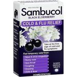 Sambucol Cold and Flu Relief 30 Tablets