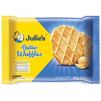 Julie's Butter Waffles 35g