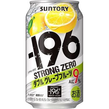 Suntory Strong Zero Double Grapefruit Flavor 350ml