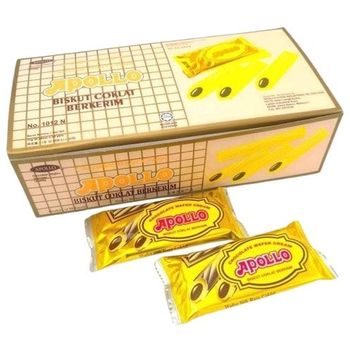 Wafer Batang Coklat Apollo 30pcs x 11g
