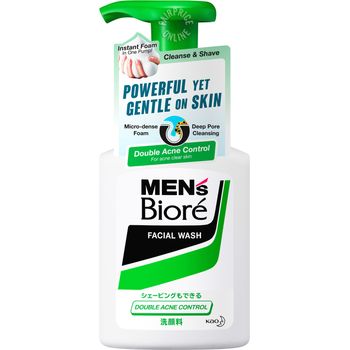 Mens Biore Foam Type Acne Care Cleansing 150ml