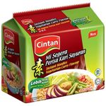 Cintan Vegetarian Curry Flavour Instant Noodles – 5 Packs x 75g