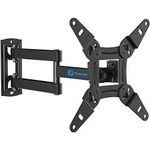 Full Motion Tv Monitor Wall Mount Bracket Articulating Arms Swivels Tilts Extension Rotation For Most 1342 Inch Led Lcd Flat Curved Screen Tvs Monitors Max Vesa 200x200mm Up To 44lbs By Pipish..