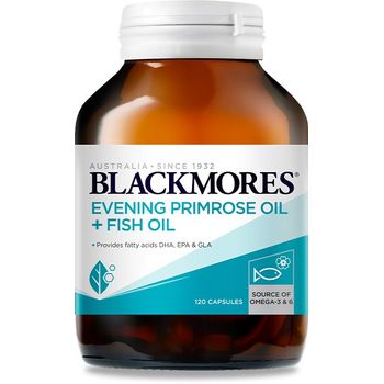 Blackmores Evening Primrose Oil And Fish Oil 120 Capsules