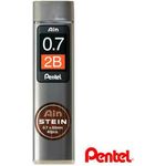 Pentel Ain Stein Pencil Lead 0.7mm 2B 40pcs per tube