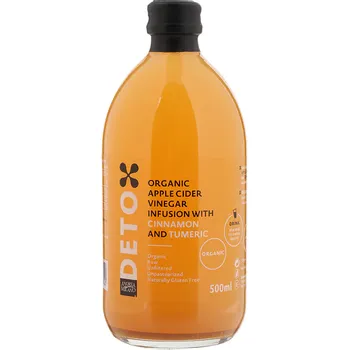 Detox Andrea Milano Organic Apple Cider Infusion with Cinnamon and Tumeric 500ml