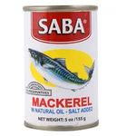 Saba Mackerel in Natural Oil 155g