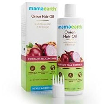 Mamaearth Onion Oil For Hair Growth Hair Fall Control With Redensyl 250ml
