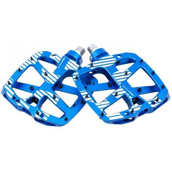 E*Thirteen Plus Flat Pedals Blue