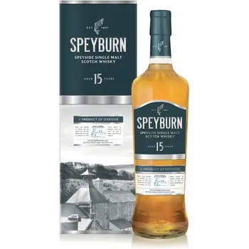 Speyburn Single Malt Scotch Whisky 15 Year Old 700ml ABV 46%