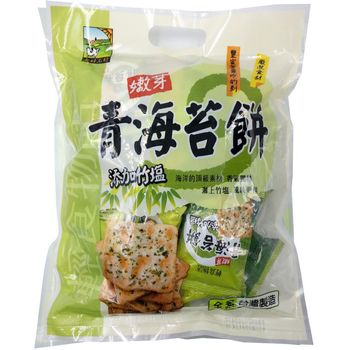 JHH Bamboo Salt Seaweed Cracker 青海苔饼 ~ 300g