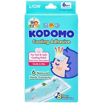 LION KODOMO COOLING ADHESIVE FOR CHILDREN AND ADULT 6'S